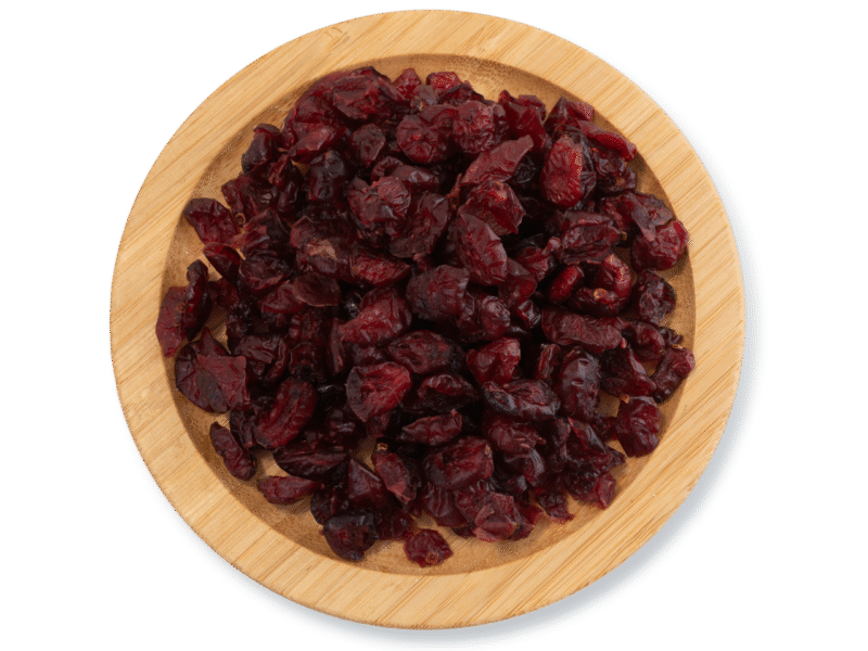 CRANBERRIES WHOLE APPLE JUICE INFUSED FOR PROCESSING