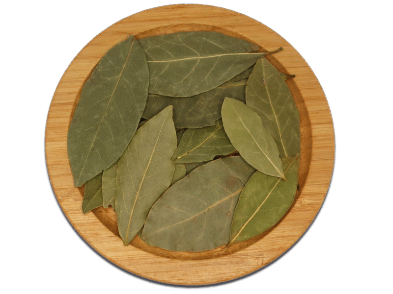 Laurel leaves dried