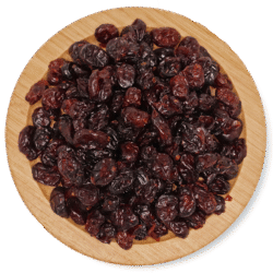Cranberry whole with apple juice infused for processing