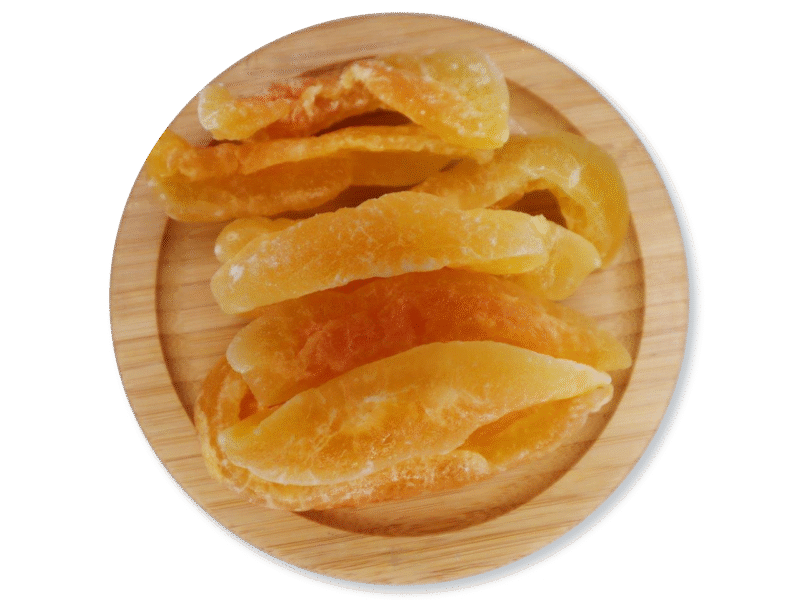 Cantaloupe slices