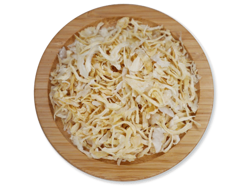 Onion flakes
