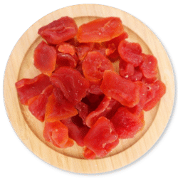 Papaya chunks