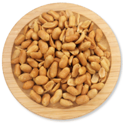 Peanuts blanched roasted and salted