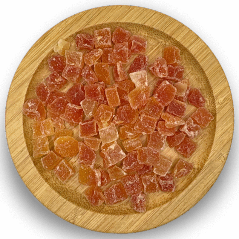 PAPAYA DEHYDRATED CANDIED - DICES