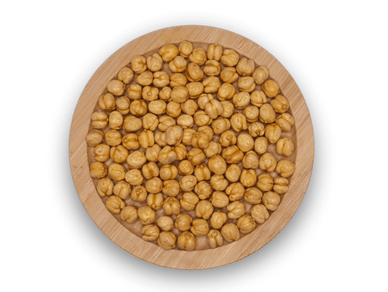 ROASTED UNSALTED YELLOW CHICKPEAS 11MM