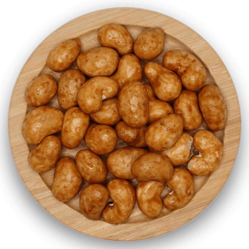 CASHEW NUT COATED WITH BBQ FLAVOR