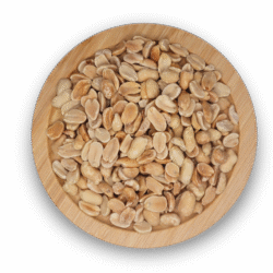 PEANUTS DRY ROASTED UNSALTED HALVES