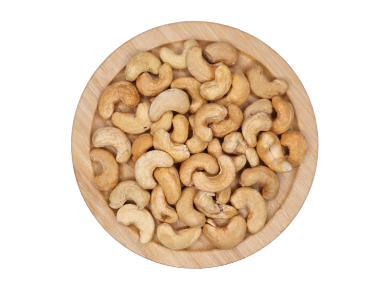 DRY ROASTED UNSALTED CASHEW KERNELS W240